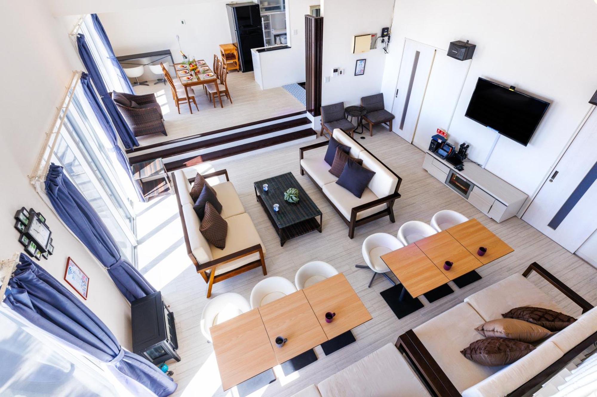 露天風呂付きオーシャンビュー カラオケ付き Bbq可 パーティ利用ok アトリエココ Villa Yaese Bagian luar foto